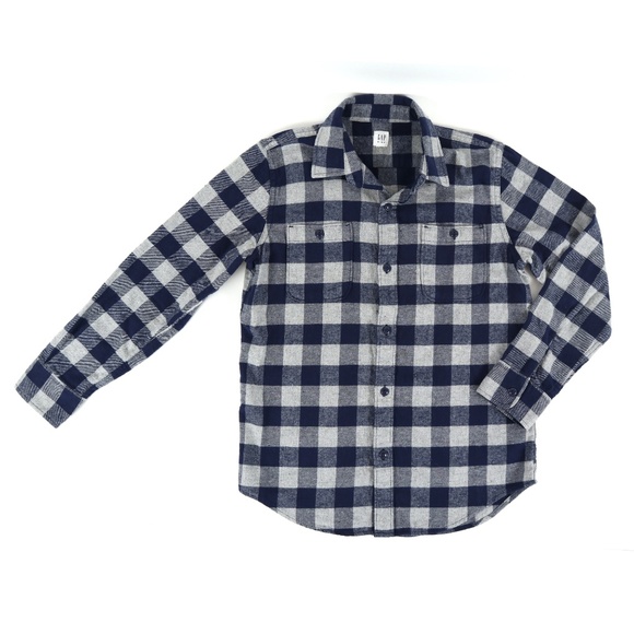 GAP flannel shirt, boy's size XL - Picture 1 of 4